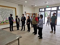 內政部殯葬業務稽核小組29日抵馬視察,聽取民政處簡報並前往南竿民眾公墓現勘。(圖:民政處)
