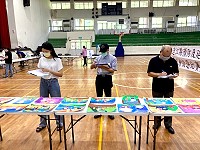 推動高齡友善,衛福局今年度連江縣預防及延緩失能創意彩繪徵選比賽評選結果揭曉。(圖/文:曹重偉)