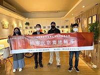 交旅局110年馬祖旅宿業品質提升計畫,邀請台灣民宿協會理事長彭成裕四鄉五島的跳島巡迴輔導。(圖:交通旅遊局)