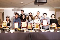 衛福局9日在台北晶華酒店舉辦110年馬祖優良餐廳表揚暨頒獎記者會,共7家餐廳獲得優良餐廳標章。(圖:連江縣衛福局)
