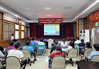 因應今年公投,縣選委會辦理各投開票所工作人員講習,連同主任管理員訓儲講習共辦理8場次,每場次均有講座、實際模擬教學。(圖:連江縣選委會)