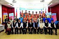 　因應近年國內各項災害發生頻傳，儲備災害防救人力，縣府與內政部役政署合作成立替代役備役編管中心，12日首次舉辦備役役男演訓召集。（圖／文：曹重偉）