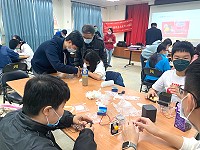 國立臺灣海洋大學大學社會責任實踐(USR)計畫,13日在北竿校區推出學習營隊活動。(圖/文:陳鵬雄)