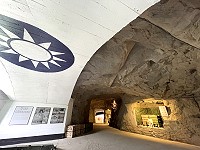 　短坡山景區坑道內部完成開放整備，馬管處與軍方近期協調開放事宜。（圖／文：陳鵬雄）