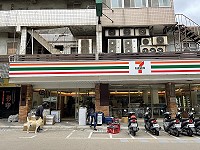 　塘岐中山路7-11北竿門市歇業進行大裝修，預估20多天後重新開業迎客。（圖／文：陳鵬雄）