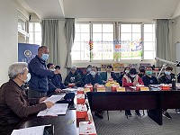 縣警局結合國立臺灣海洋大學馬祖校區等單位共同辦理外籍學(僑)生校安及治安宣導座談會,雙向宣導交流,會場青春洋溢。(圖:連江縣警察局)