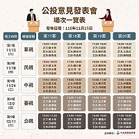 為使投票權人瞭解各公民投票案主文及內容,加快圈票速度,選委會透過祥通有線電視轉播各場正反意見發表會,歡迎鄉親踴躍收看。(圖:連江縣選舉委員會)