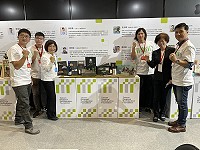 2021台灣地方創生分享會邀請馬祖青創代表在台北南港展覽館分享心得及馬青協會理事長王錦儀介紹協會組織及成立歷程。(圖:連江縣政府民政處)