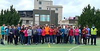莒光鄉公所舉辦110年全民健行暨趣味競賽活動。(圖/文:蔡夢玲)