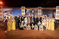 　地區招牌音樂劇－馬祖心情記事5《重返前線1979》轟動登場，多達20幕的豐富劇本，展現軍民一家情境下的各種樣貌。（圖／文：曹重偉）