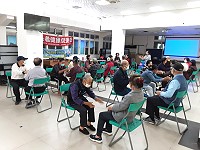 衛福局20日在北竿舉辦長照宣導活動,內容多元有趣。(圖:長照中心北竿分站)