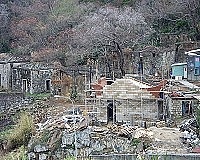 　橋仔「牛欄內」聚落正在興建「林女帥宮」，全村廟宇數增加為八間。（圖／文：陳鵬雄）