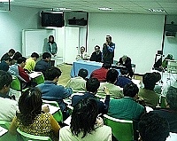 　公共工程品質管理訓練班連江週末班第一梯次開課，副縣長徐文吉期勉所有學員積極學習，培養重視工程品質的態度。（圖／文：曹重偉）