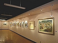 「畫筆下的馬祖-雙人展」昨日上午十一時在台北市立社會教育館舉行開幕茶會及記者招待會。(圖:連江縣政府提供)