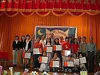 校際英語演說競賽閉幕頒獎。(圖/文:陳樂團)