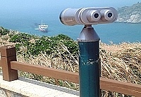 東引南澳的社區公園和周邊景點都增設了望遠鏡,居民和遊客的戶外遊憩內容也更有「看頭」。(圖/文:陳其敏)