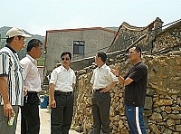 　南竿鄉民代表昨日進行第二天基層走透透，實地考察南竿鄉民的需求。（圖／文：張登傑）