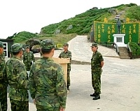     司令期勉官兵珍惜得來不易的緣分，共同為島上創造優質的工作環境。【圖／文：蘇晉正】