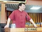 議員林貽祥提出質詢。(圖/文:曹重偉)