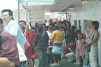    臺馬輪滿載旅客前來。（圖／文：張登傑）