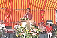 　縣長陳雪生致詞。（圖／文：張登傑）