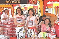    辣妹促銷啤酒。（圖／文：張登傑）