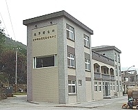 　北竿衛生所完成擴建，外觀與內部空間均大幅度改善。（圖／文：陳鵬雄）