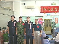 　縣長陳雪生親自佈達監誓莒光新鄉長。（圖／文：陳樂團）