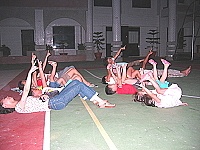 　看到流星出現，大夥興奮的放聲尖叫，還有小朋友質疑到底要向流星許願還是要將願望留給聖誕老公公？（圖／文：林冰芳）