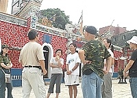 　卡蹓鐵板－戰鬥嚮導活力營，將全方位提供外地遊客具鐵板特色與趣味的優質導覽服務。（圖／文：張登傑）