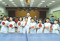 　介壽國小桌球隊打遍全縣無敵手，幾乎獲得所有桌球獎牌。（圖／文：張登傑）