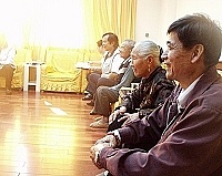 　軍事勤務意外的當事人多半已往生，補償審查會上都由親戚出席，即使現在都成了依公依嬤，講起當年事故還是記憶猶新。（圖／文：曹重偉）