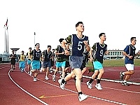     馬防部於日前實施軍官基本體能鑑測，受測人員無不全力以赴接受測驗。（圖／文：蘇晉正）