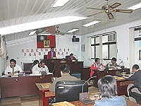 北竿鄉代會第七屆第五次定期大會開議。（圖／文：陳鵬雄）