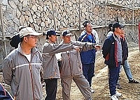 　南竿鄉民代表會昨日馬不停蹄進行第二天的鄉政考察。（圖／文：張登傑）