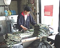 　地區洗衣業因兵源裁減，生存條件大不如前，思考轉型是唯一之路。（圖／文：陳鵬雄）
