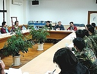 　馬祖軍中副食品採購方向昨日舉行第三次協調會議，會議中確認馬祖軍方在地區採購共二十二項次冷凍副食品。（圖／文：張登傑）