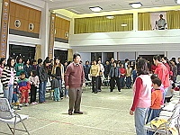 敬恆國民中小學親職教育活動、歡慶聖誕。(圖/文:陳樂團)