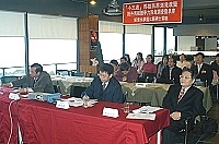 　銘傳大學公共事務研究所碩士專班連江班昨日舉行民意調查問卷發表研討會。（圖／文：張登傑）