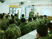 馬防部舉辦莒光日政治教育示範,藉以落實教育目標,發揚民族文化,培植精神戰力。(圖/文:蘇晉正)