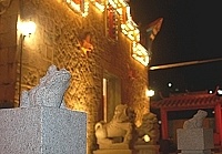 芹壁境天后宮夜景。（圖／文﹕張登傑攝）