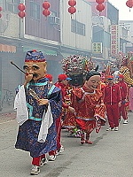 元宵到馬祖看擺暝／北竿慶元宵十五暝最高潮。（圖／文：陳鵬雄）