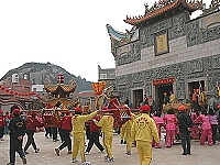 元宵到馬祖看擺暝／北竿慶元宵十五暝最高潮。（圖／文：陳鵬雄）