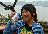 　在夫人咖啡館喝太陽雨咖啡，就能把福正風情帶走。（圖／文：張登傑）