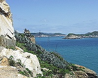 　碧海藍天好風光。（圖／文：陳鵬雄）