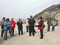 　懸宕多年的陳德興宅重建案，昨天縣長會勘與屋主取得共識。（圖／文：陳鵬雄）