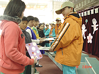 塘岐國小六年級學生赴台與中壢華勛國小校際交流。(圖:塘岐國小家長會提供)