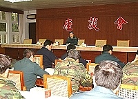 國防部軍紀監察處處長孫將軍於日前蒞馬主持「風紀維護座談會」,期許各業管人員負起軍紀維護責任,以維國軍整體軍譽形象。(圖/文:萬力維)