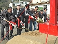 　珠螺境玄天上帝廟新建工程昨日舉行動土儀式。（圖／文：張登傑）