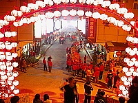 　媽祖文化節遶境活動掀高潮，國慶級的煙火秀更讓大家驚艷不已。（圖／文：曹重偉）